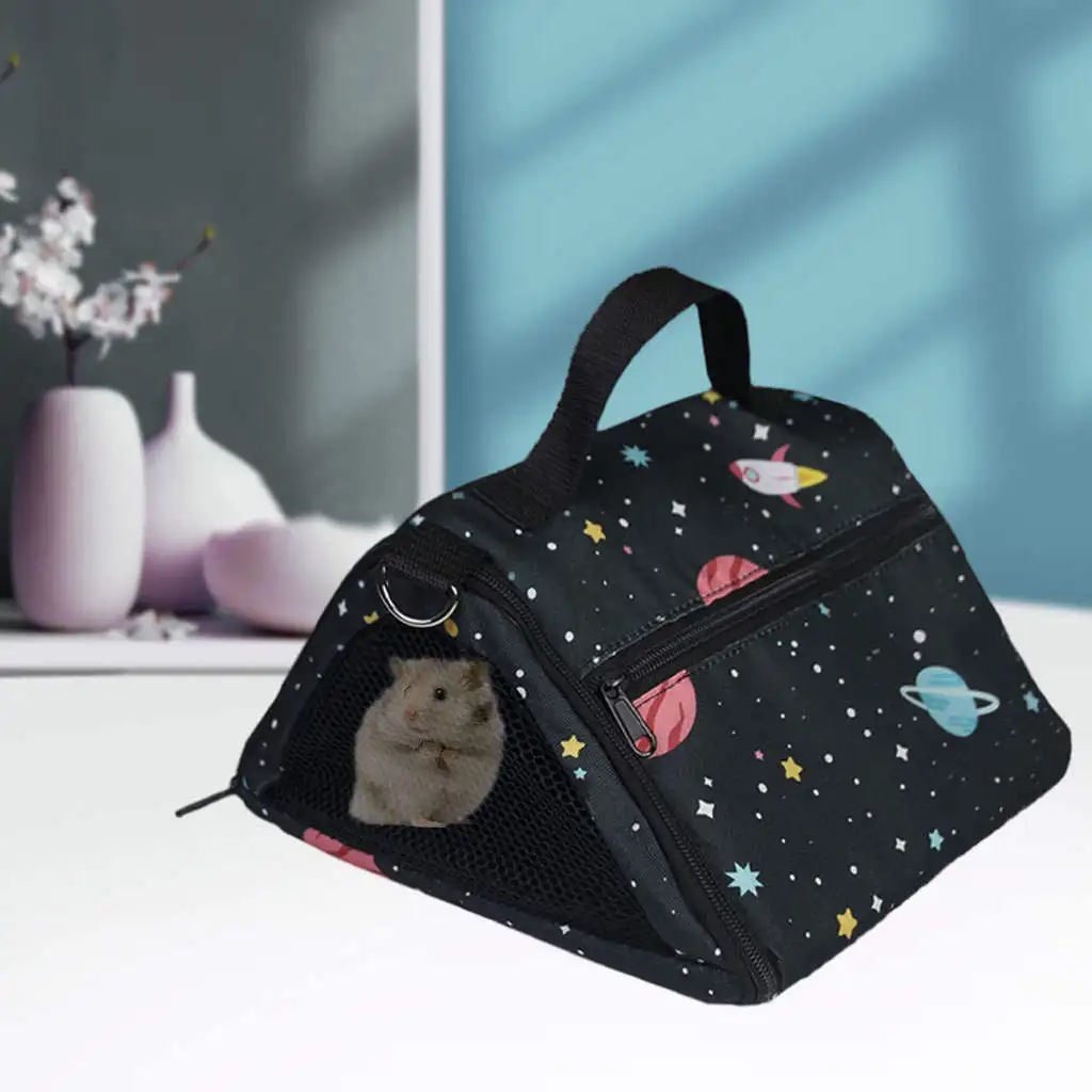 Переносная клетка для хомяка на одно плечо переносной держатель домашних