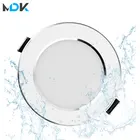 Светодиодный светильник, водонепроницаемый, 5 Вт, 7 Вт, 9 Вт, 12 Вт, 15 Вт, Затемненные потолочные светильники, встраиваемый светильник, точечный светильник, 230 В переменного тока, для светильник ванной комнаты