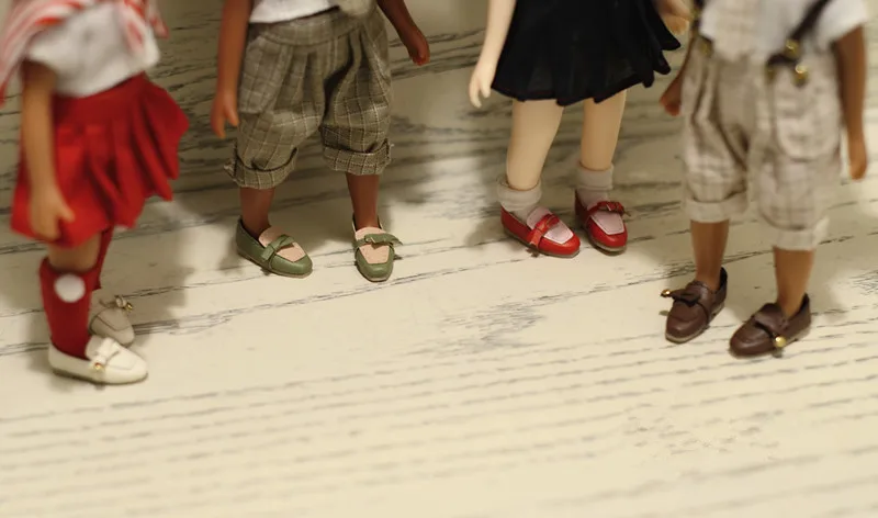 Новые Кожаные Туфли [2 8 см] Blyth Ретро туфли OBshoes (подходят для Lati licca jerfish BJD Pullip mmk