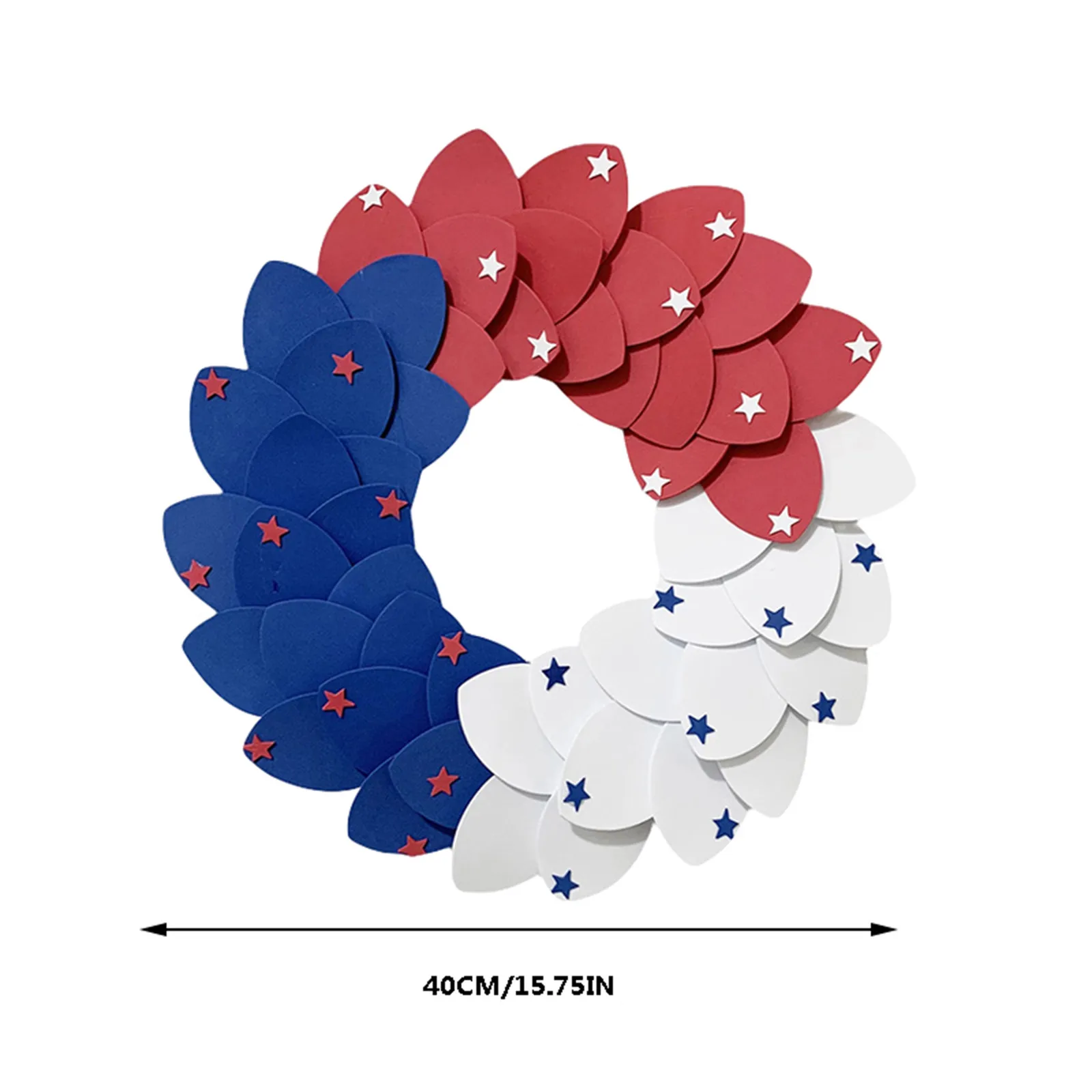 

United States Independence Day Door Hanging United States Day Wreath Decor Gift belen de navidad N50