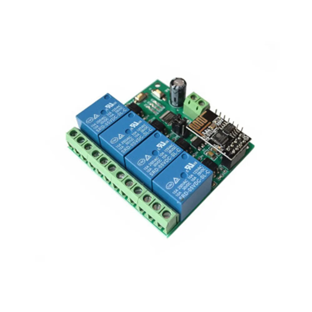 DC5V ESP8266 четыре Wifi реле канала модуль умный дом с помощью приложения на телефоне