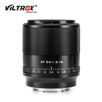 viltrox 24mm f1 8 auto focus full frame wide angle prime large aperture portrait lenses for sony e mount camera a9ii a7iv a6600