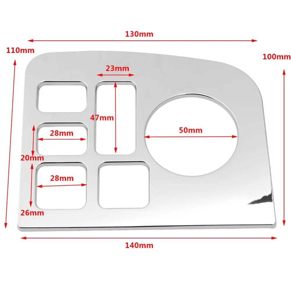 

High Quality Accessories For Honda Goldwing GL1800 GL 1800 2001-2005 Left & Right Side Fairing Control Accent Decoration