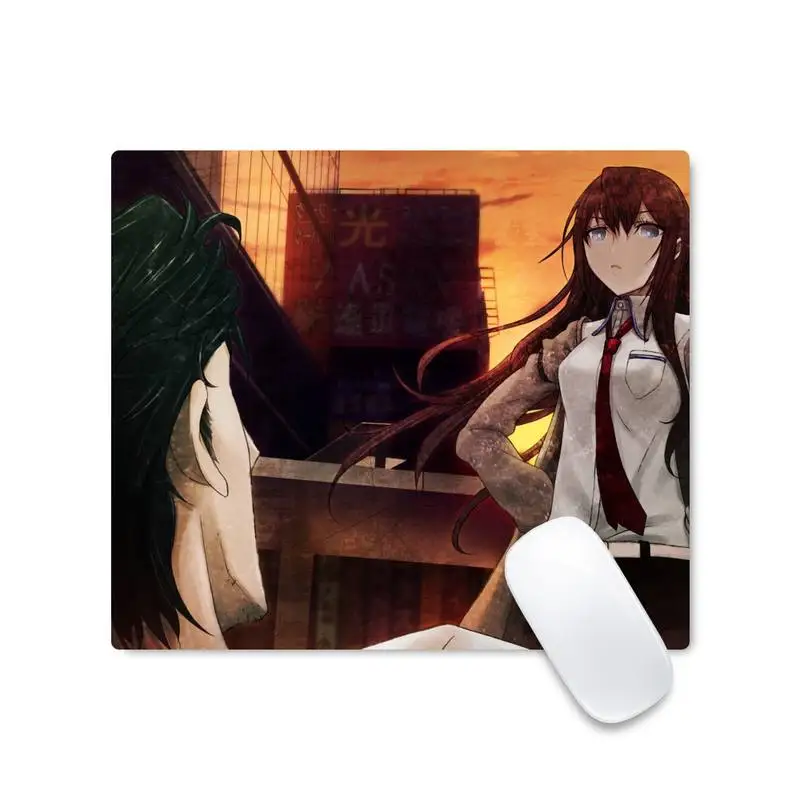 

Steins Gate anime cartoon Customized Computer Laptop Anime Protect Game Officework Mat Non-slip Laptop Cushion