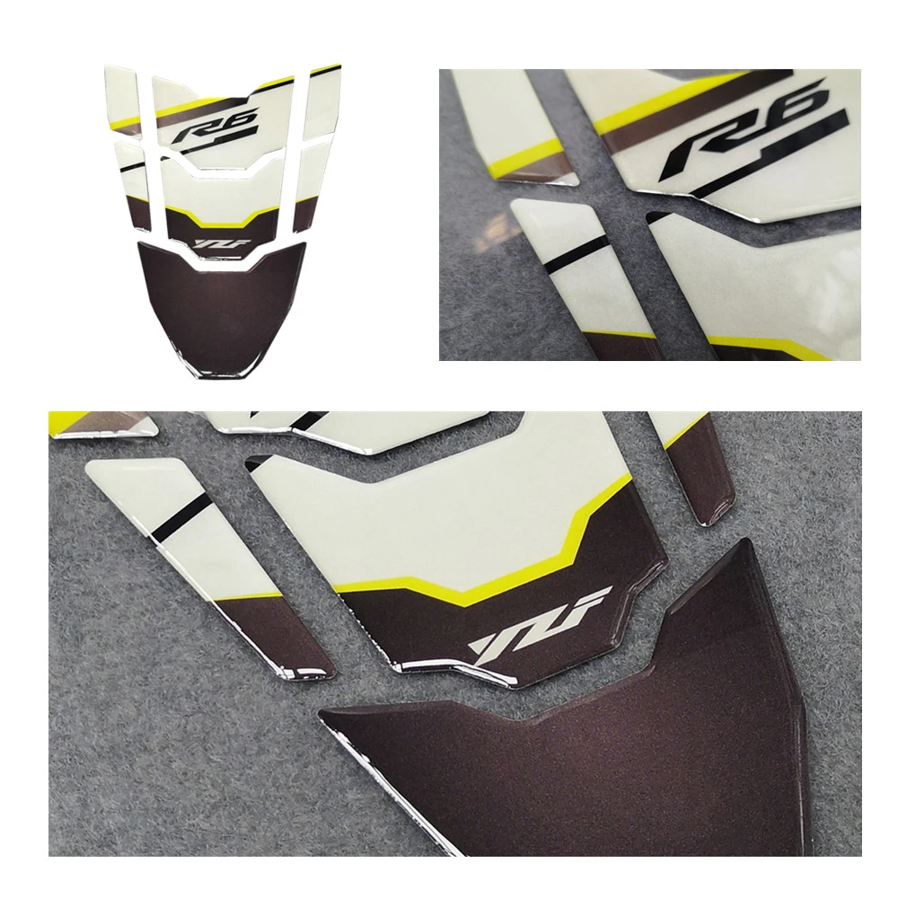 Защитный чехол для мотоцикла Yamaha R6 YZF Gel защитный топливного бака рыбьего пуха 3d
