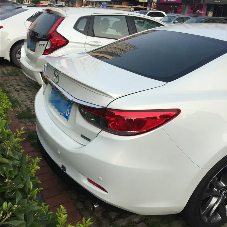 Для Mazda 6 спойлер ATENZA Высокое качество ABS Материал заднее крыло автомобиля праймер