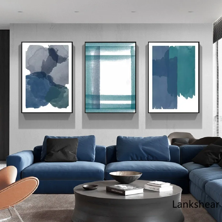 

Modern Paintings Abstract Ink Nordic Posters Canvas Painting Prints Wall Art Pictures for Office Living Room Home Interior Decor