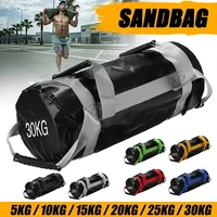 5 30kg fitness sandbag weight lifting double end sandbag unfilled power bag fitness body building gym sports muscle training