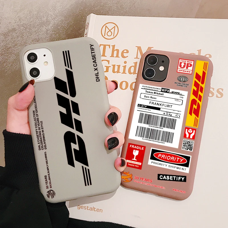 Чехол для телефона DHL Express XiaoMi RedMi Note 8 7 6 5 K20 Pro матированные силиконовые чехлы