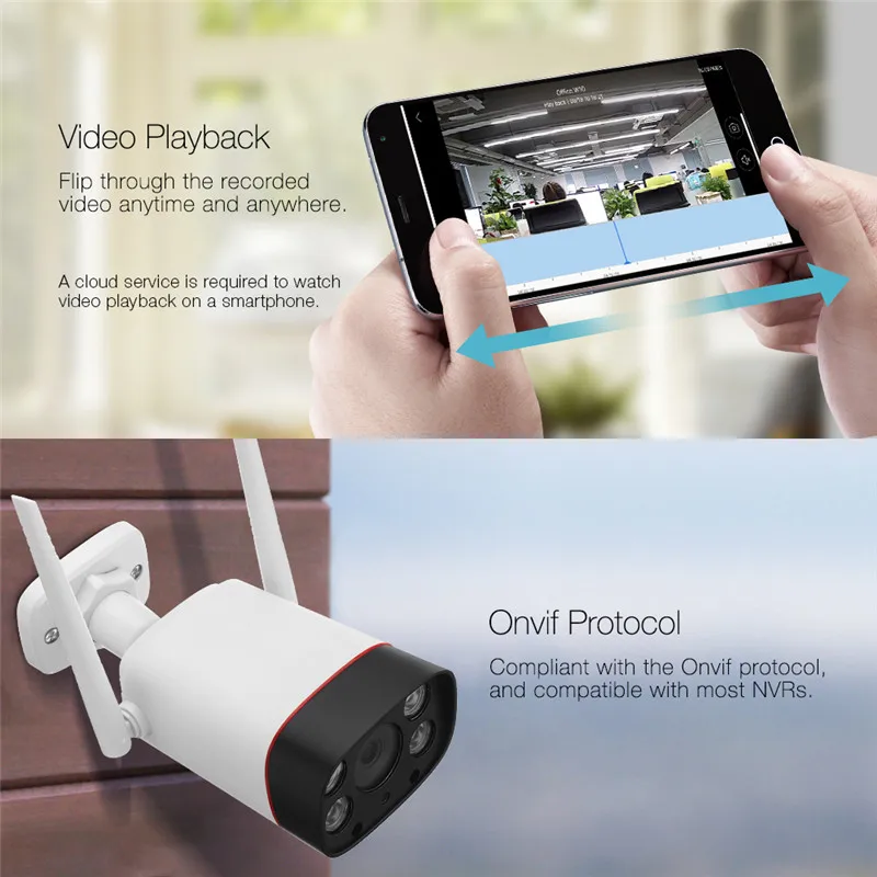 DIGOO DG-W10, 1080 P, ip-камера для домашней безопасности, двухсторонняя аудио беспроводная камера, умное ночное видение, CCTV, WiFi камера, детский монитор, IP66