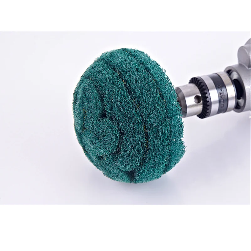 

5PCS Nylon Fiber Flap Polishing Wheel Grinding Disc Non-woven Scouring pad Buffing Wheel for Dremel Accessories Abrasive Tools