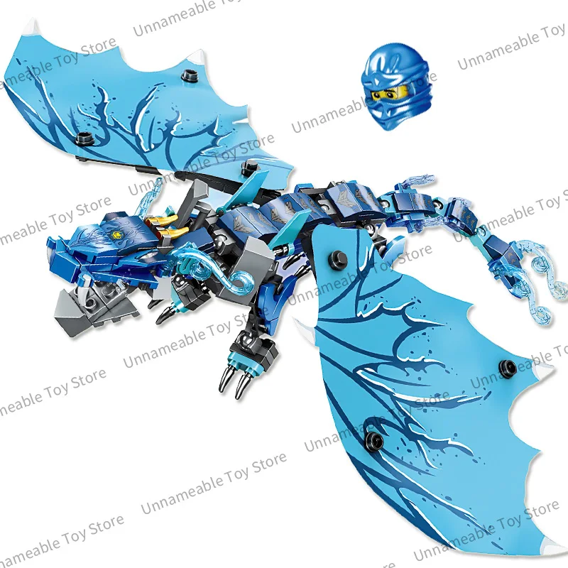 4 в 1 Детский конструктор Водный дракон | Игрушки и хобби