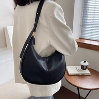 cgcbag simple solid women shoulder bag 2022 retro crossbody bags female high quality pu leather handbag women messenger bag