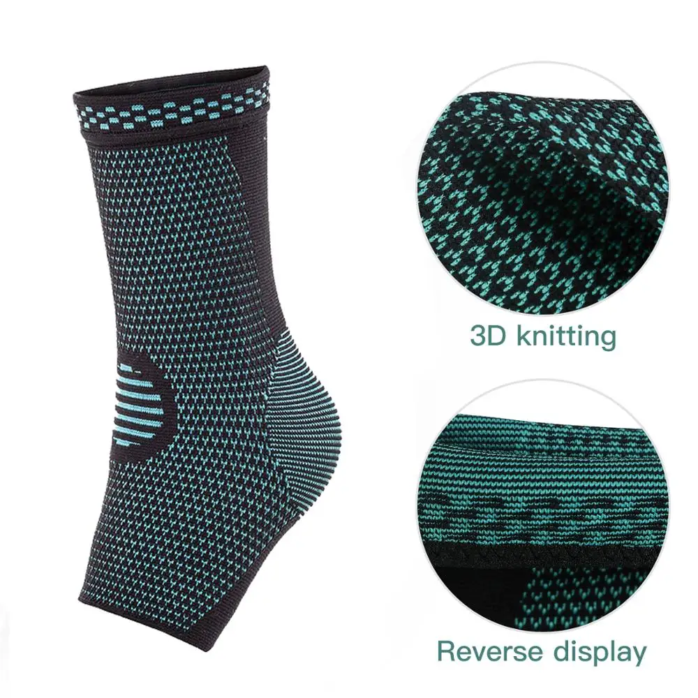 SKDK 1 шт. эластичный нейлоновый бандаж для поддержки голеностопа снятие боли в