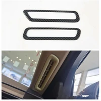 car front a pillar air outlet frame trim cover styling chrome abs sticker fit for ford explorer 2015 2020