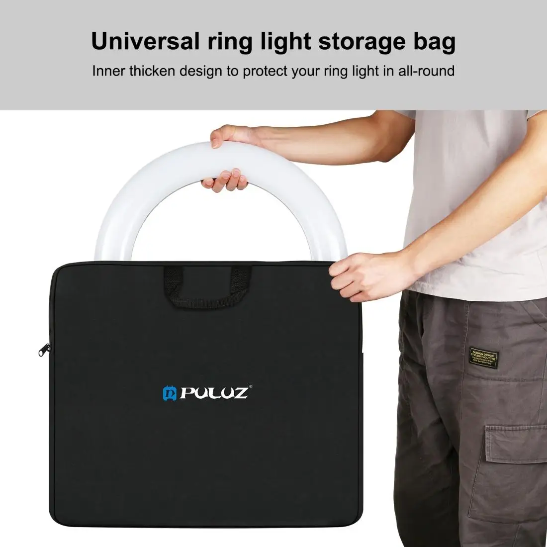 Сумка для фотосъемки PULUZ 55x8 см/21 7x18 9 дюйма светодиодная сумка уличная стойка