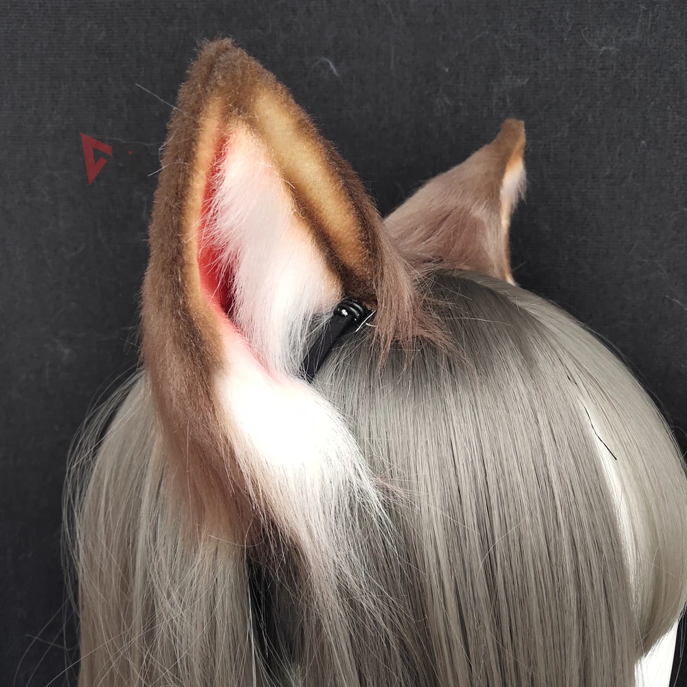 Обруч для волос с кошачьими ушками в стиле аниме |