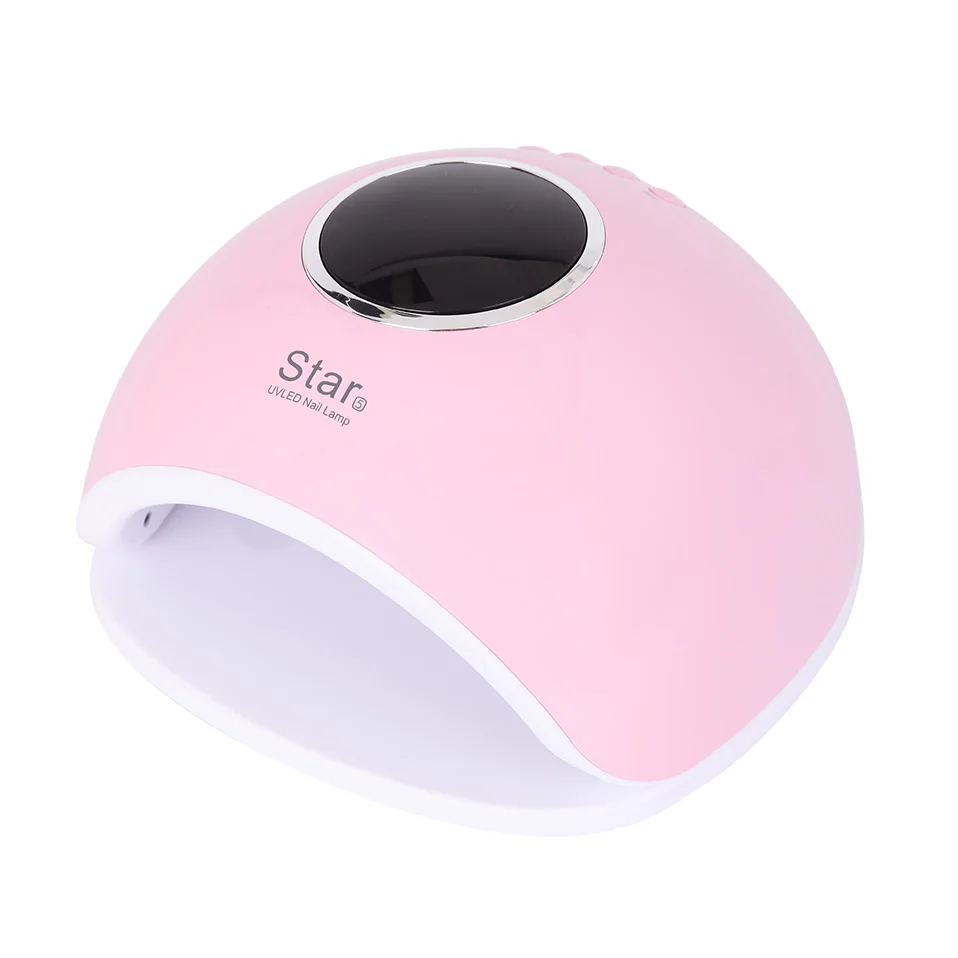 

UV Nail Dryer Lamp LED 72W Quick Curing Lamp Smart Sensor Four Timer Setting Glue Roaster For Manicure Gel Polish Hybrid Varnish