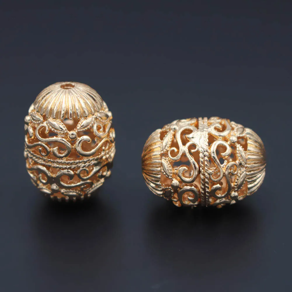 10 шт. золотые металлические бусины распорки 2 5 мм|Ювелирная фурнитура и