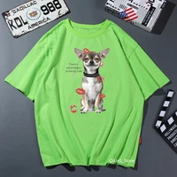 theres advantages to being cute funny graphic tshirt women men lovely chihuahua animal print summer top dog lover friends gift