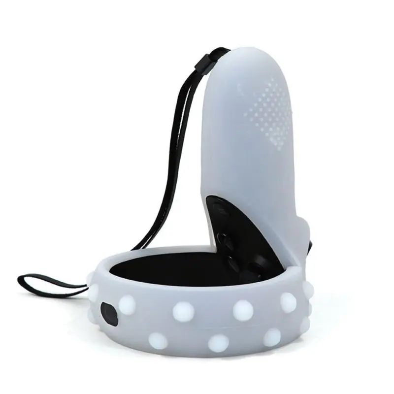 Для Oculus Quest/Rift S Silicone VR Grip Cover защитная оболочка для контроллера чехол|Аксессуары