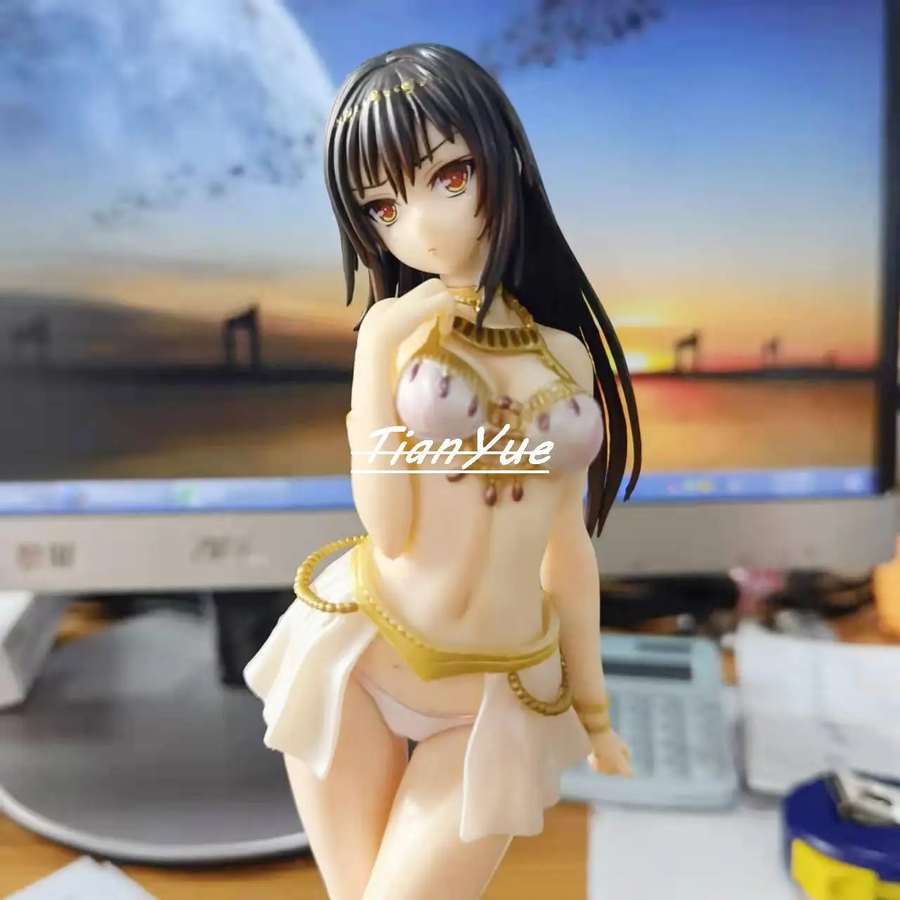 

Чтобы полюбить тьму аниме Yui Kotegawa Arab Ver. 23 см ПВХ фигурку Модель Коллекция куклы игрушки подарок