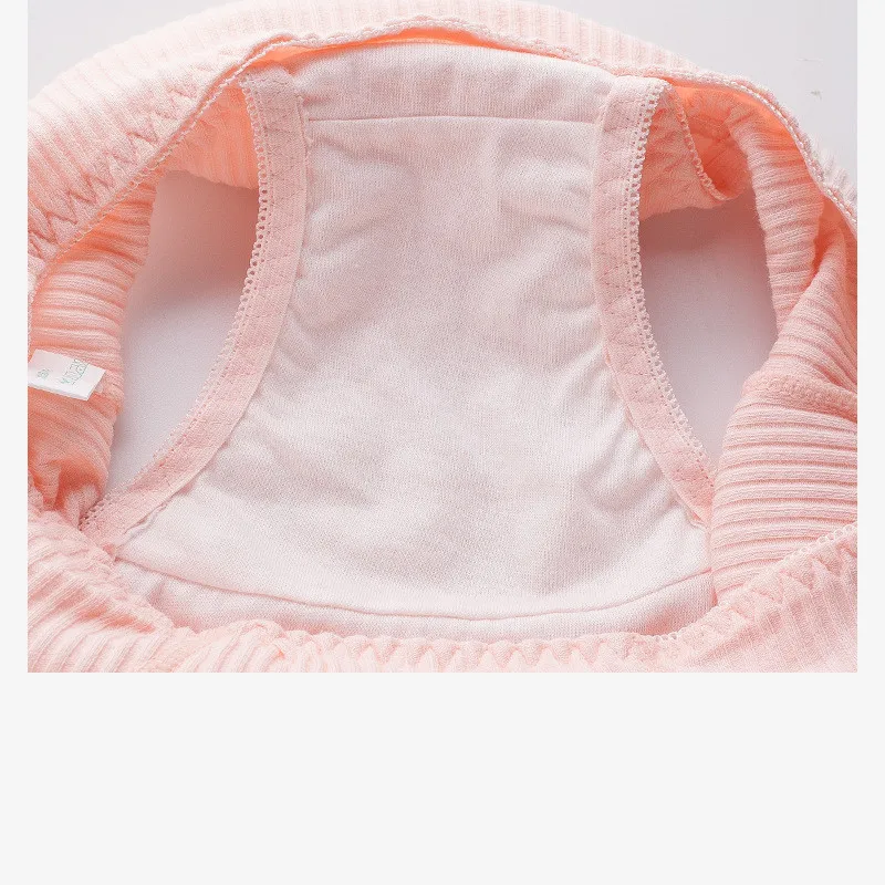 3 шт./партия средняя талия полосатые герметичные менструальные трусики хлопок