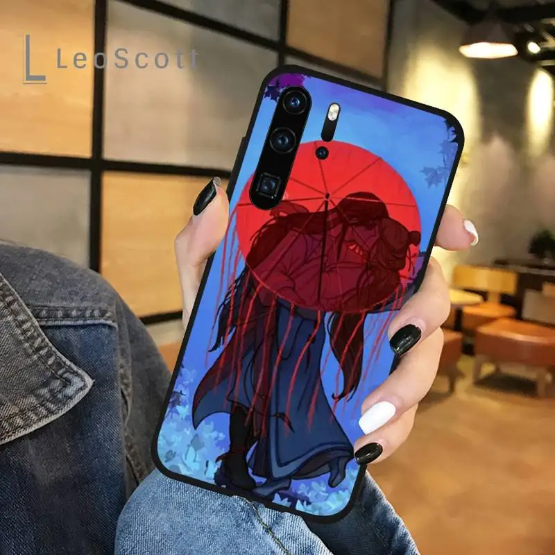 

anime cartoon Tian Guan Ci Fu Phone Case For Huawei honor Mate P 9 10 20 30 40 Pro 10i 7 8 a x Lite nova 5t