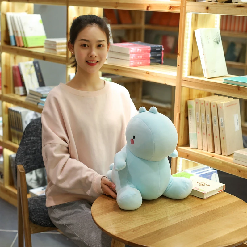 Новые ультра нашивки милых динозавров плюшевые игрушки Kawaii динозавр мягкие куклы животных Детские Классические Мультяшные игрушки в подарок на день рождения
