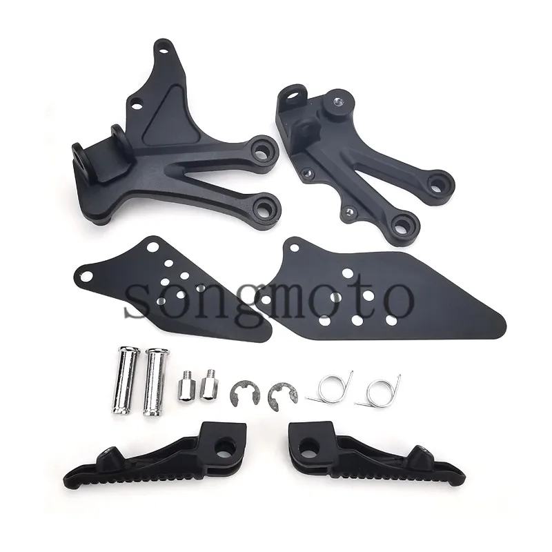 Передняя Подножка для мотоцикла комплект подножек Kawasaki Ninja ZX-10R ZX10R 2004 2005 2006 2007 2008