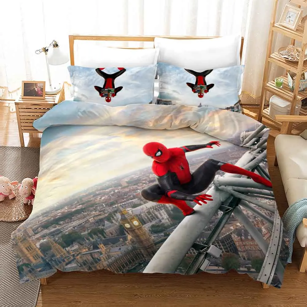 3D print bedding set queen size quilt covers for boys single home textile 3 pcs children's bedroom decoration free shipping new | Дом и