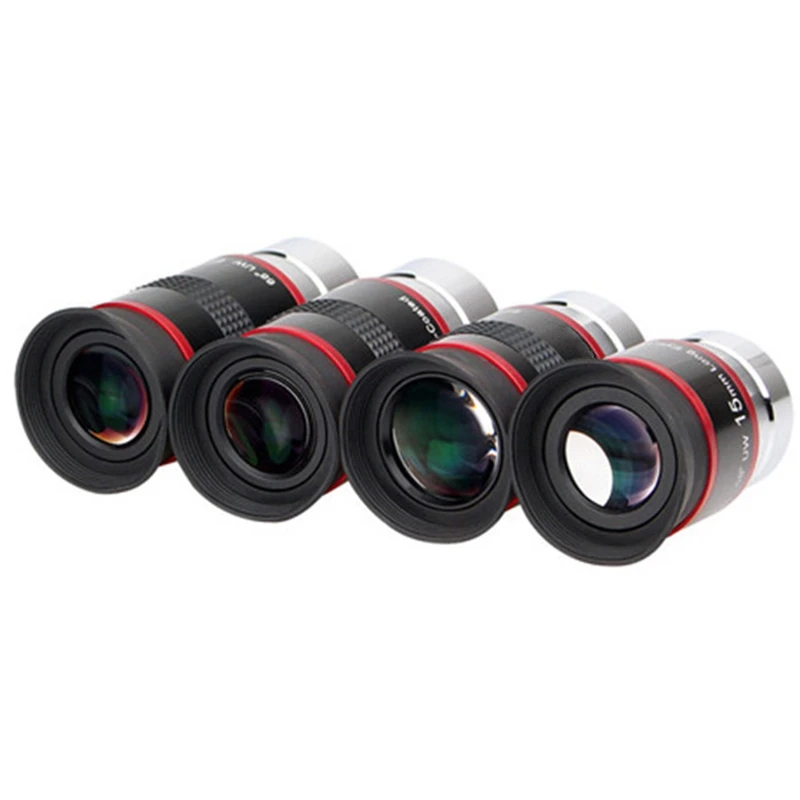 4 шт./компл. окуляр комплект 1 25 дюйма 68 градусов ультра Широкий Формат 6/9/15/20 мм для