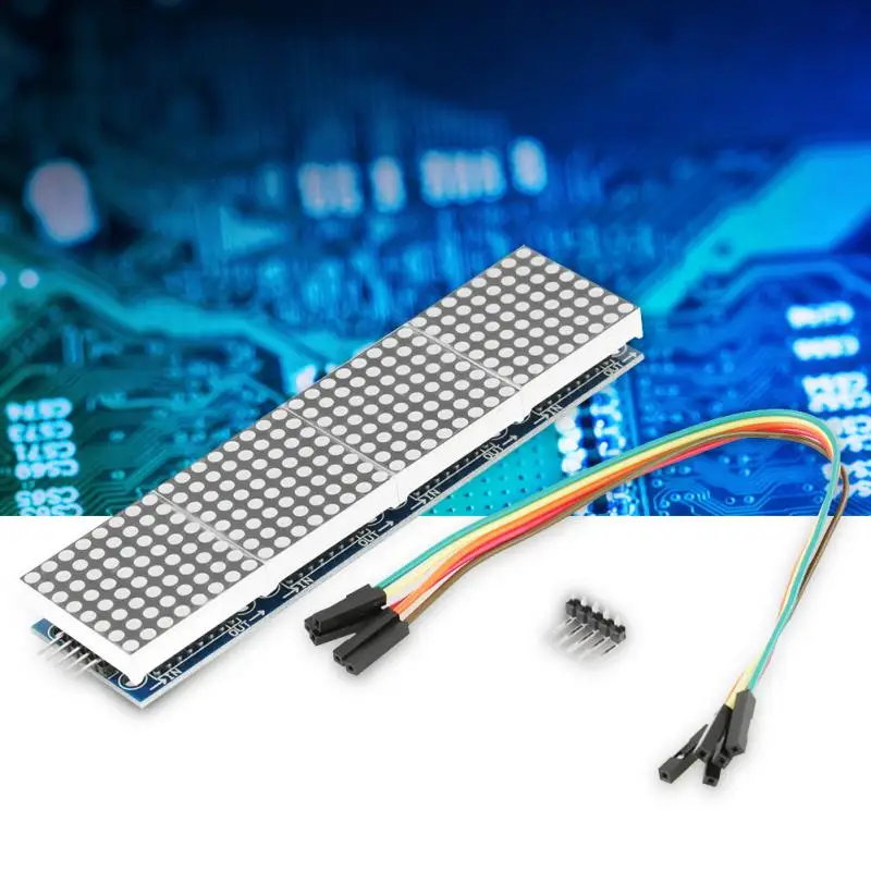 Матричный модуль 4 в 1 матричный дисплей драйвера матричная плата контроллер MCU |