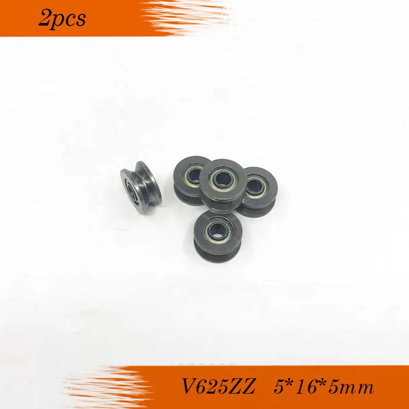 Бесплатная доставка 2 шт. V625/120 V625ZZ V паз радиальный шарикоподшипник 5x16x5 мм