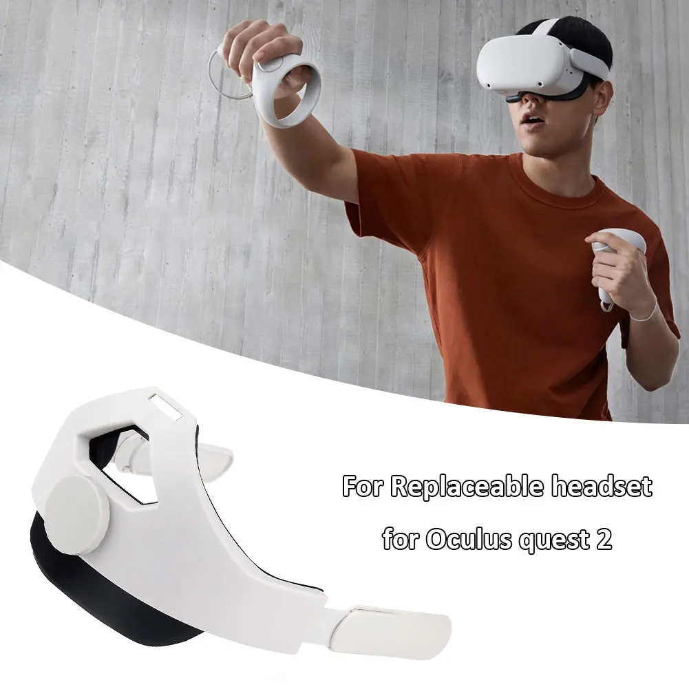 

For Oculus Quest 2 VR Glasses Headset Adjustable Replacement Headband Headband Headset Accessories 210*130mm