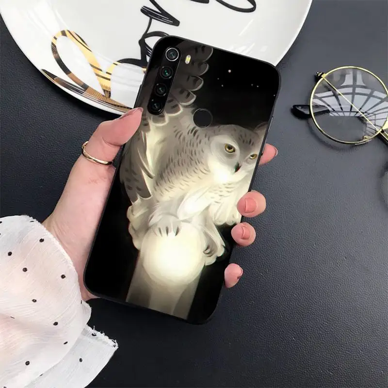 

Cute Owl Hearts Lover Phone Case For Xiaomi mi 9 9t 10 redmi 9 9a 8 8a note 10 9 9s 8 8t 7 pro max funda