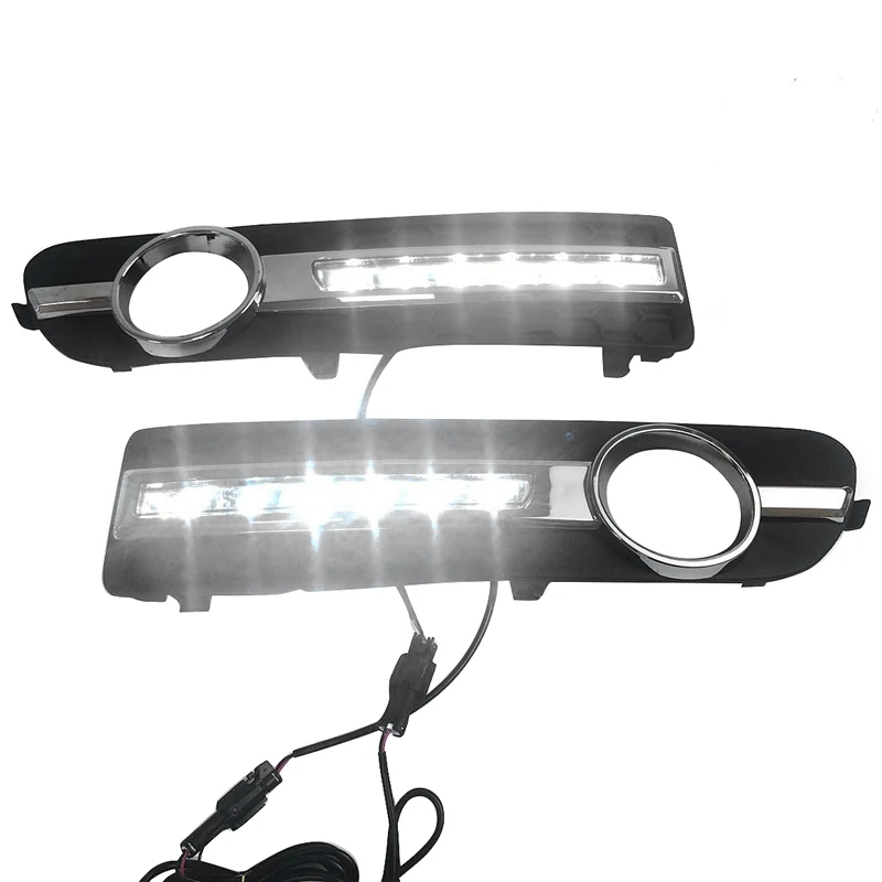 

2PCS for Volvo S80 2009-2013 Car LED DRL Daytime Running Lights with Turning Signal Fog Lamp Auto Lights