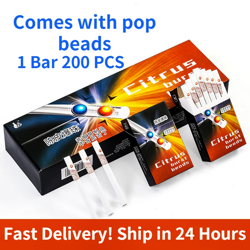 

Mint Cigarette Pops Beads Tea Cigarette Black Ice Menthol Fruit Flavour Capsule Ball Filter Holder for Smoke To Clear the Lungs