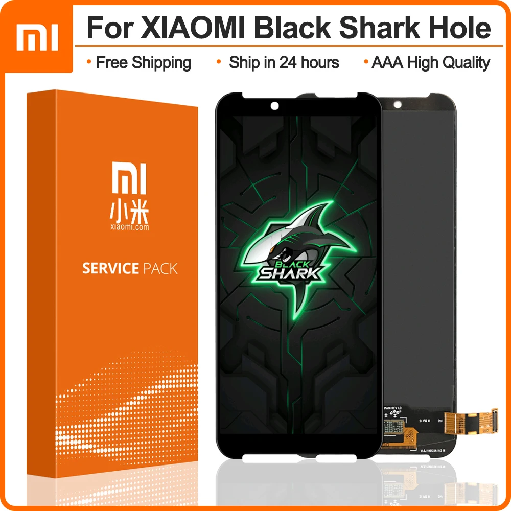 6.01" Original For XIAOMI Black Shark Helo LCD Touch Screen Digitizer Assembly Black Shark Helo Display Replacement AWM-A0 lcd