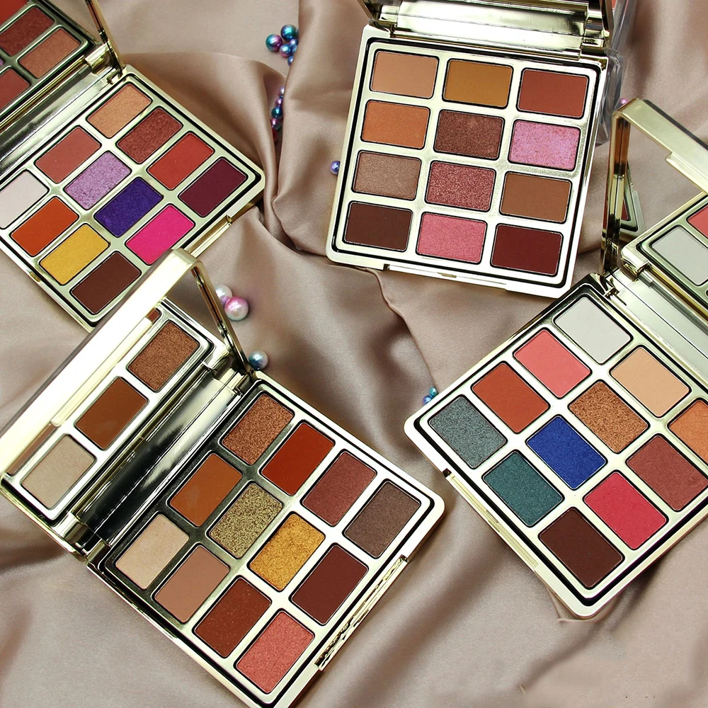 Новые улучшенные зеркальные тени для век женские легко носить прочные