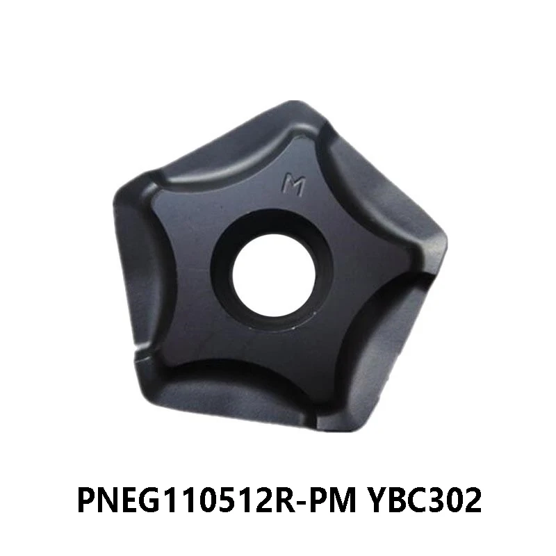 

Original PNEG110512 PNEG110512R-PM YBC302 Inserts CNC Milling Cutter General Purpose for processing Steel PNEG 110512