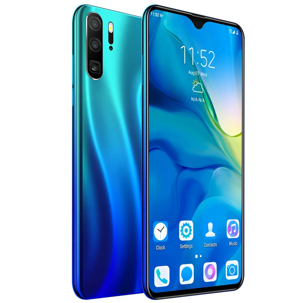 Оригинальные мобильные телефоны Android A5 Pro, 4 грамма+ 64 грома, 6,3 дюйма, капли воды, 720*1520, 13 МП, мобильные телефоны, разблокировка лица, смартфоны