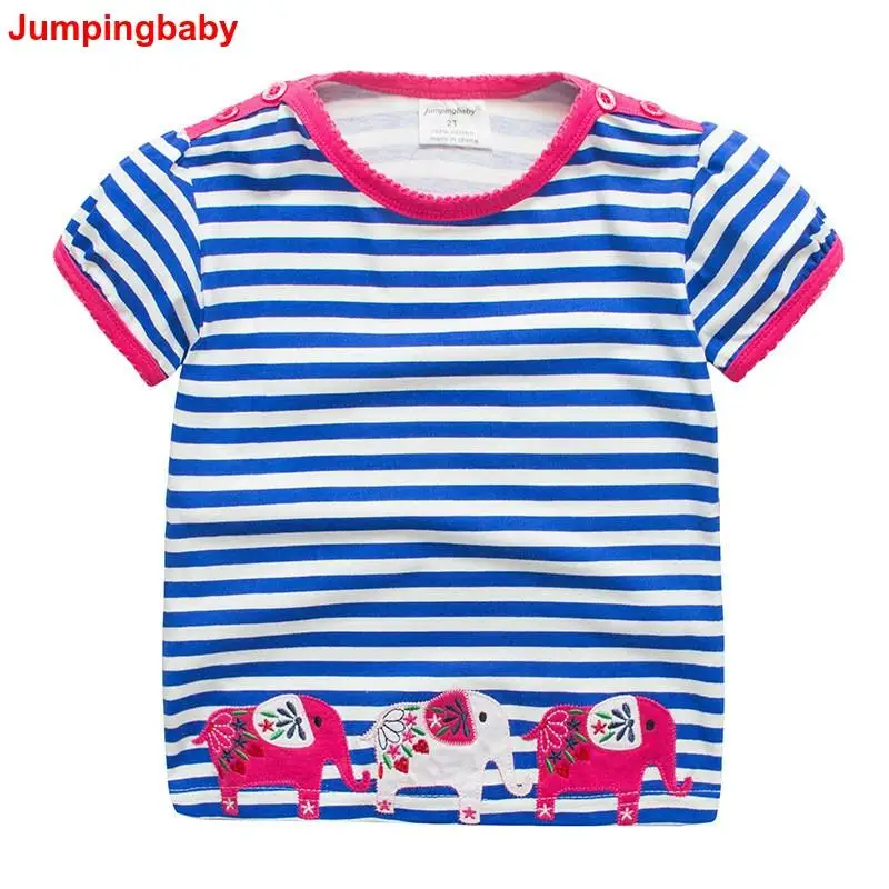 2021 футболка для девочек детская одежда с динозаврами летние топы костюм