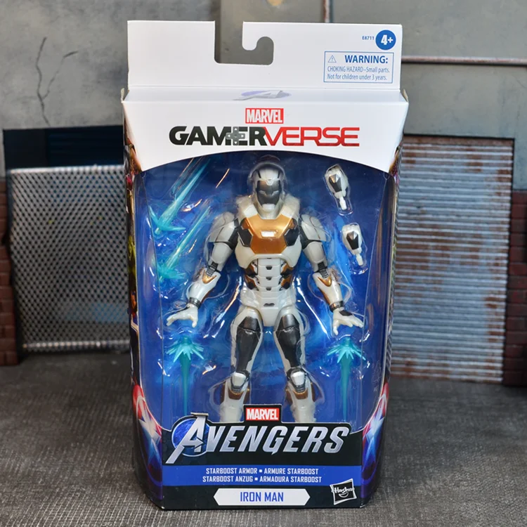 

Hasbro Action Figure Genuine Marvel Legends Iron Man Gemini Star War Armor Movie Version 6-inch Movable Model Toy