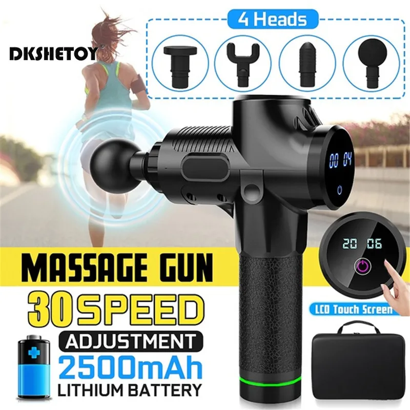 

Fascia Gun Massage Deep Body Massager For Muscle Pain Relief Exercising Body and Relaxation Slimming Shaping Massager