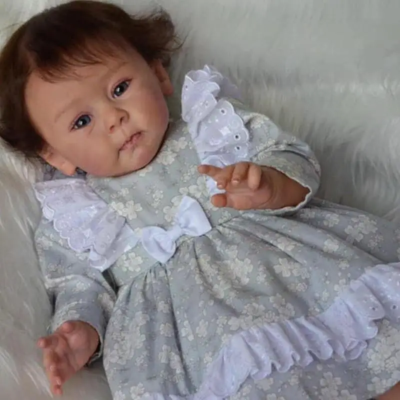 Фото Кукла Huxley Reborn, 58 см, с видимой кожей №3