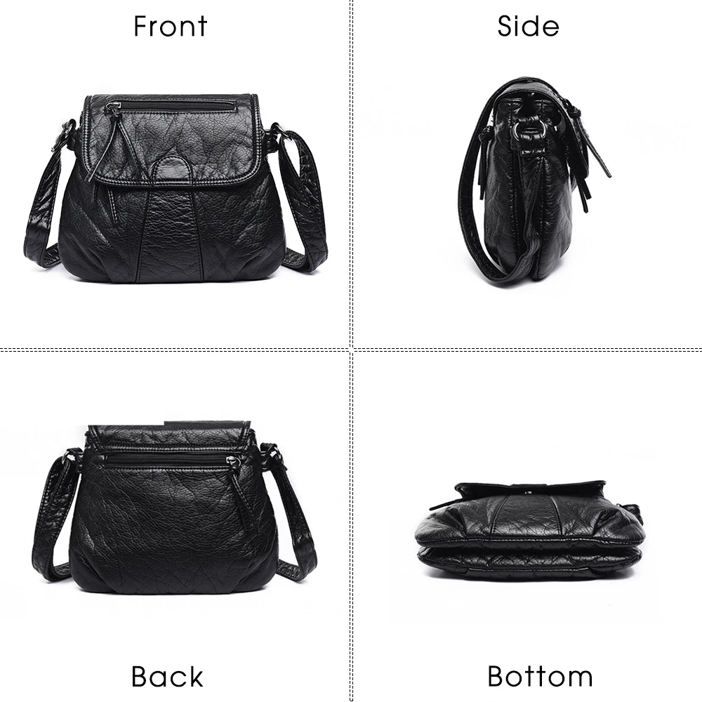 Herald Fashion винтажная женская сумка-мессенджер из искусственной кожи осенняя сумка