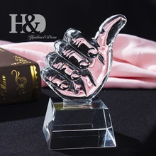 Уникальный креативный хрустальный трофей H & D с изображением