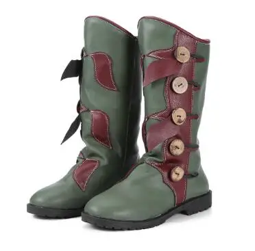 style1 Женские сапоги до колена; Женская обувь в этническом стиле; chaussure; с круглым носком; zapatos mujer; sapato; гладиаторы в винтажном стиле; ботинки из искусственной кожи; HP1674 - Цвет: style1