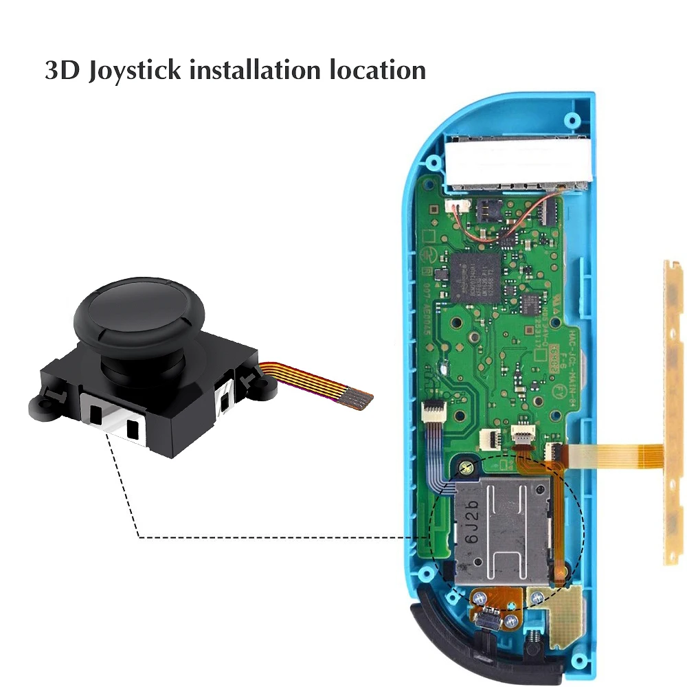 Сменный аналоговый джойстик для Nintendo Switch модуль датчика инструмент ремонта